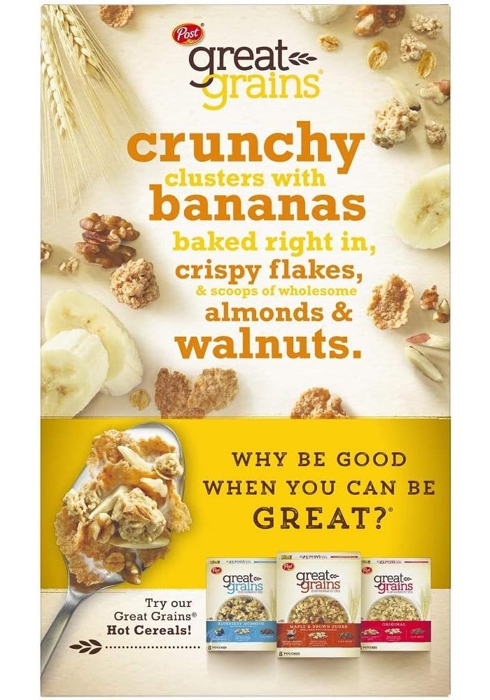 Post Great Grains Banana Nut Crunch Cereal - Image 3